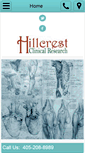 Mobile Screenshot of hillcrestclinicalresearch.com